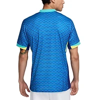 Maillot Nike bleu pour homme de l'équipe nationale du Brésil 2024 - Réplique stade extérieur