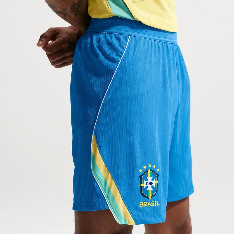 Short domicile authentique Nike bleu de l'équipe nationale du Brésil 2026 pour homme