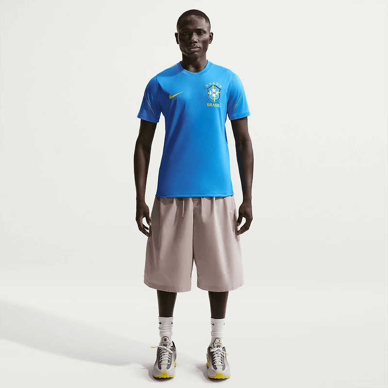 Men's Nike Blue Brazil National Team 2026 Strike Dri-FIT Top