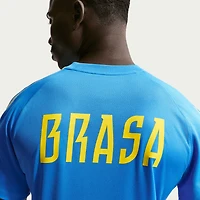 Maillot Nike Strike Dri-FIT bleu pour homme, équipe nationale du Brésil 2026