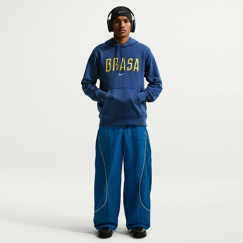 Men's Nike Blue Brazil National Team Club Hoodie