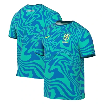 Men's Nike Green Brazil National Team 2026 Academy Pro Pre-Match Top