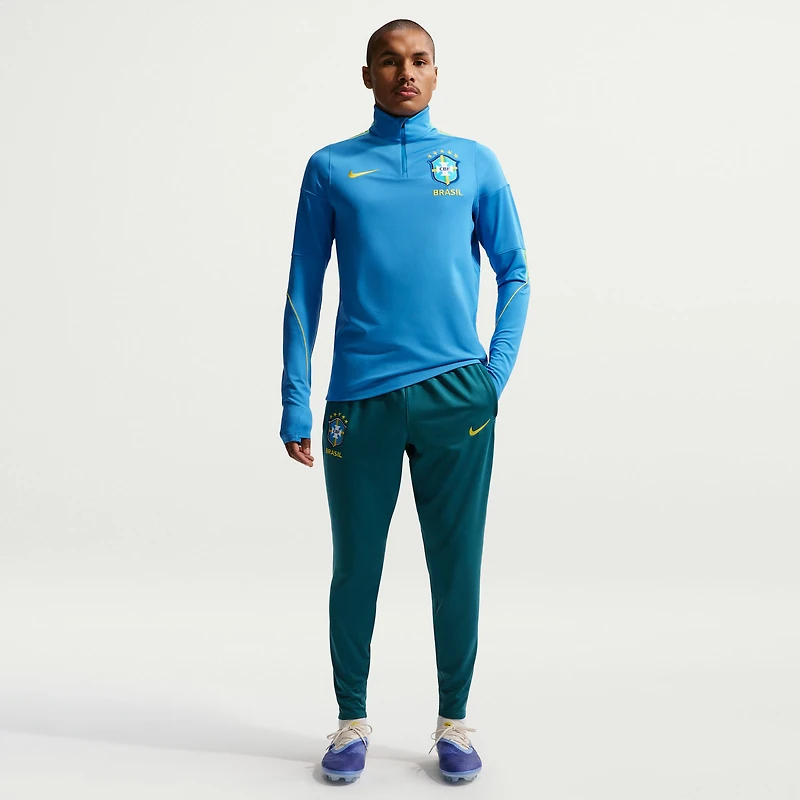 Pantalon Nike Strike Dri-FIT vert pour homme, équipe nationale du Brésil 2026