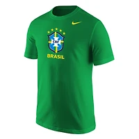 Men's Nike Green Brazil National Team Core T-Shirt