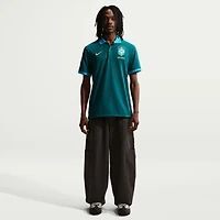 Polo Nike vert Dri-FIT pour homme, équipe nationale du Brésil