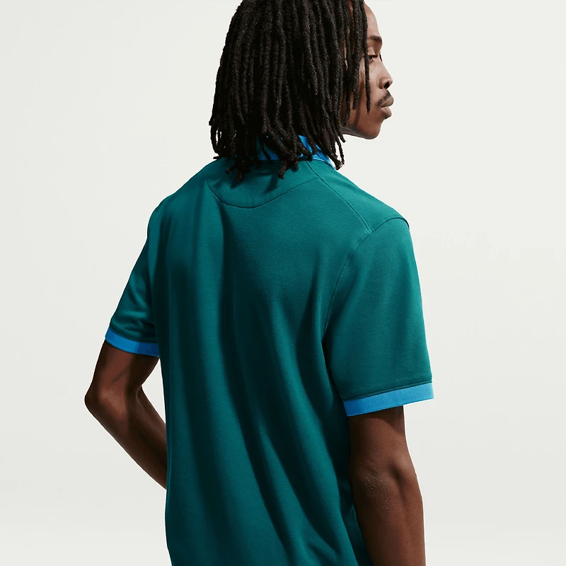 Men's Nike Green Brazil National Team Dri-FIT Polo