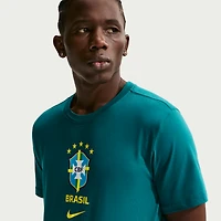 Men's Nike Green Brazil National Team T-Shirt