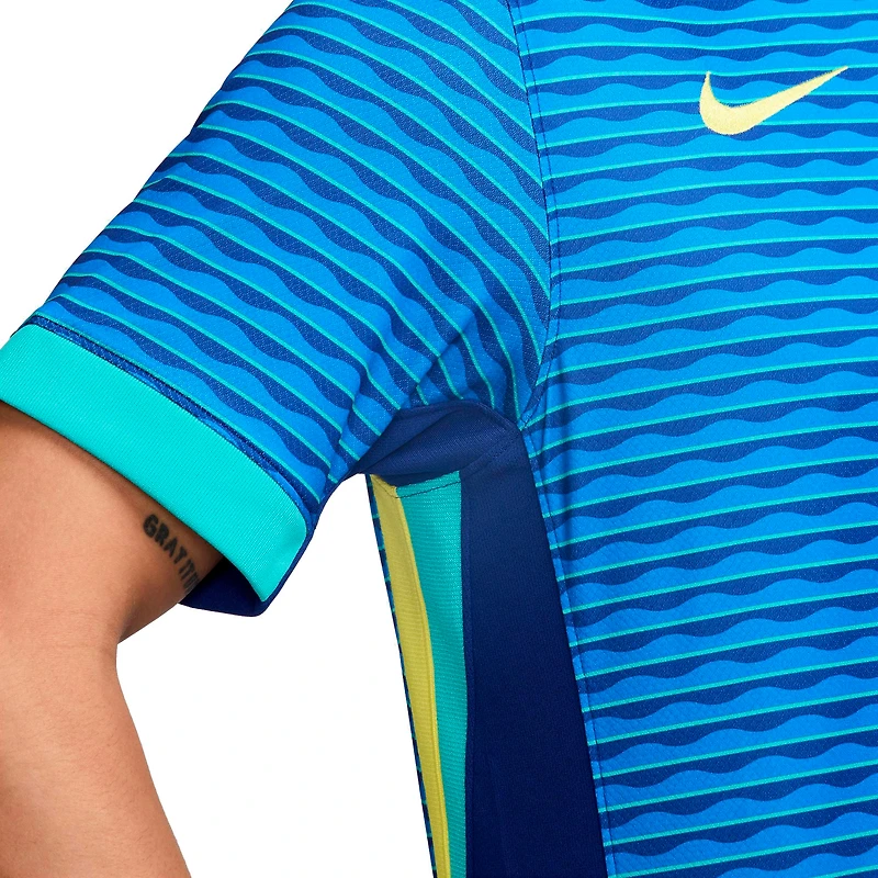 Maillot de joueur réplique du stade extérieur l'équipe nationale Brésil 2024 Nike Neymar Jr. bleu pour homme