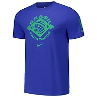 T-shirt en coton à noyau localisé de l'équipe nationale royale du Brésil Nike pour homme