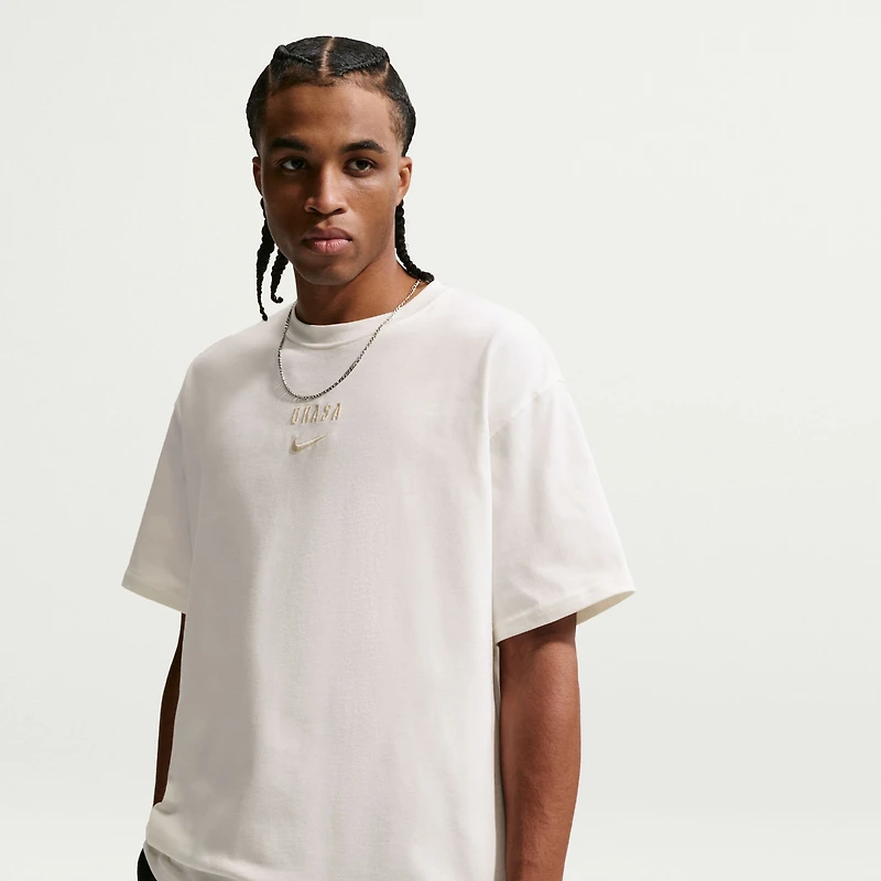 Men's Nike White Brazil National Team Premium T-Shirt