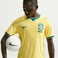 Men's Nike Yellow Brazil National Team 2026 Home Match Authentic Jersey