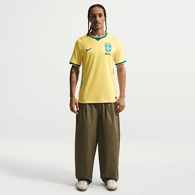 Men's Nike  Yellow Brazil National Team 2026 Home Stadium Replica Jersey