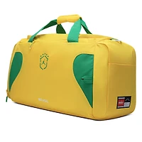 Sac de sport unisexe Jordan Brand jaune avec motif de l'équipe nationale du Brésil