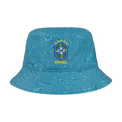 Bob unisexe Nike bleu de l'équipe nationale du Brésil
