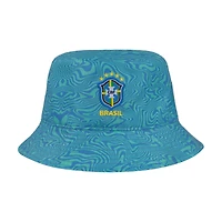 Bob unisexe Nike bleu de l'équipe nationale du Brésil