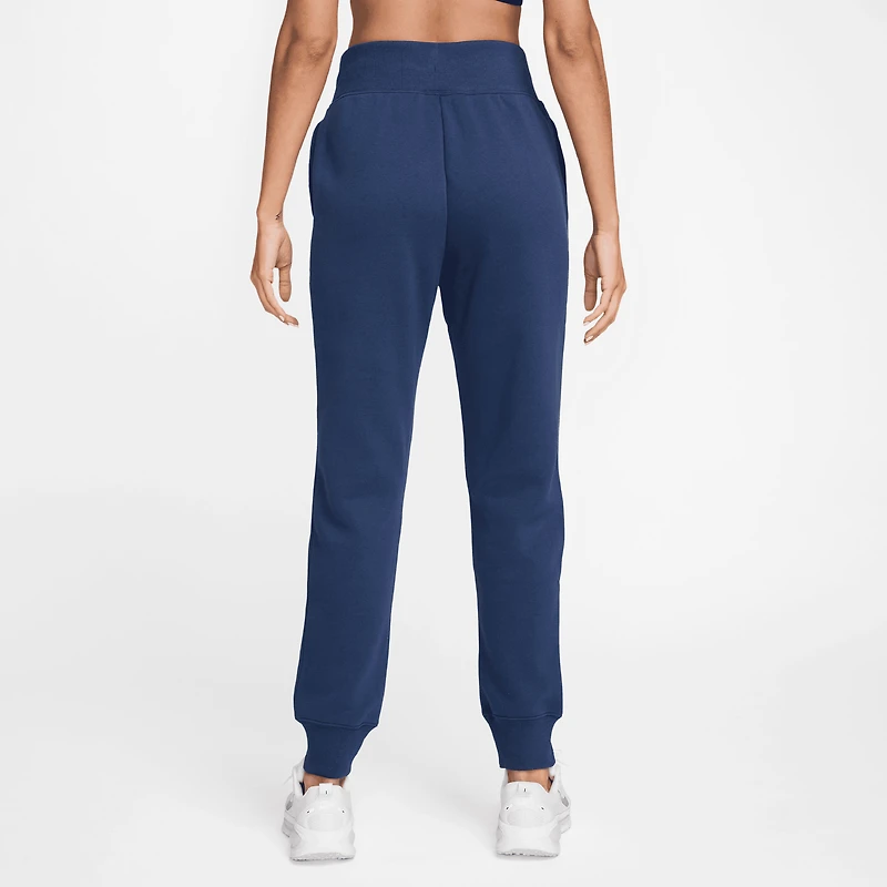 Women's Nike Blue Brazil National Team Phoenix Fleece High-Waisted Pants