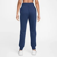 Women's Nike Blue Brazil National Team Phoenix Fleece High-Waisted Pants