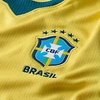 Maillot réplique domicile Nike jaune de l'équipe nationale du Brésil pour femmes (2026).