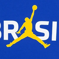 Youth Jordan Brand Royal Brazil National Team 5-Star Logo T-Shirt