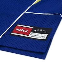 Youth Jordan Brand Yellow Brazil National Team Mesh Basketball Fashion Jersey