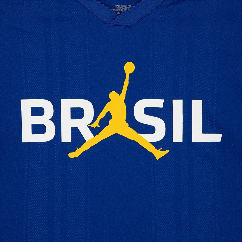 Youth Jordan Brand Yellow Brazil National Team Polo