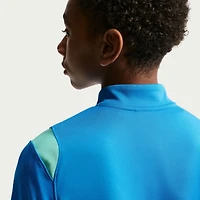 Survêtement Nike Academy Pro Dri-FIT bleu de l'équipe nationale du Brésil pour jeunes (2026)