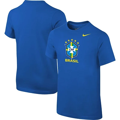 Youth Nike Royal Brazil National Team Core T-Shirt