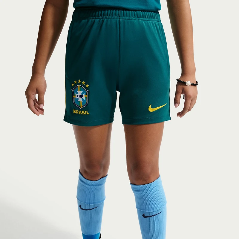 Youth Nike Teal Brazil National Team 2026 Academy Pro Dri-FIT Shorts