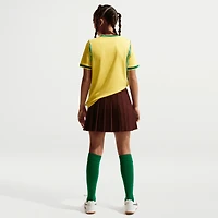 Maillot réplique domicile Nike jaune pour jeunes de l'équipe nationale du Brésil 2026