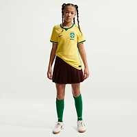 Youth Nike Yellow Brazil National Team 2026 Home Stadium Replica Jersey