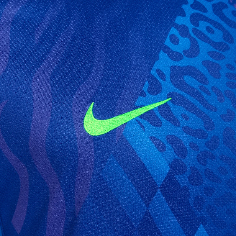 Maillot Nike bleu extérieur de l'équipe nationale féminine du Brésil 2025/26