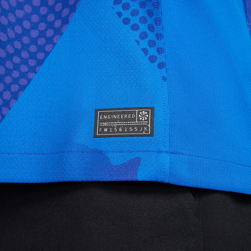 Men's Nike Blue Brazil Women's National Team 2025/26 Away Replica Jersey