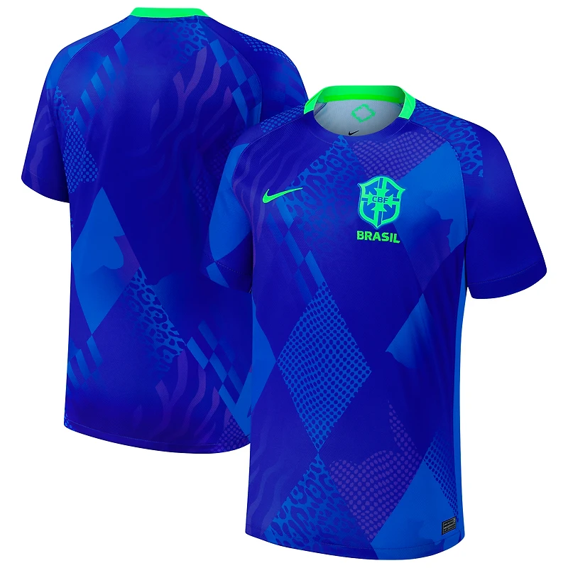 Men's Nike Blue Brazil Women's National Team 2025/26 Away Replica Jersey