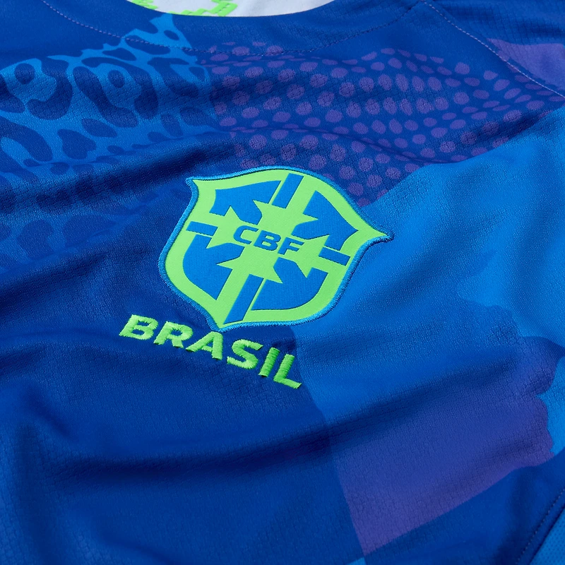 Men's Nike Blue Brazil Women's National Team 2025/26 Away Replica Jersey