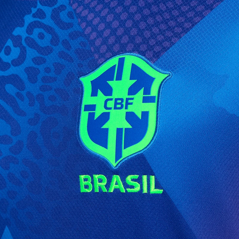 Men's Nike Blue Brazil Women's National Team 2025/26 Away Replica Jersey