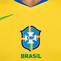 Maillot Nike jaune domicile 2025/26 de l'équipe nationale féminine du Brésil pour homme