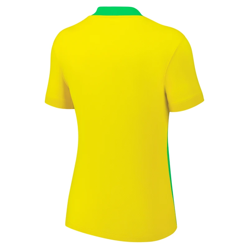 Women's Nike Yellow Brazil National Team 2025/26 Home Replica Jersey