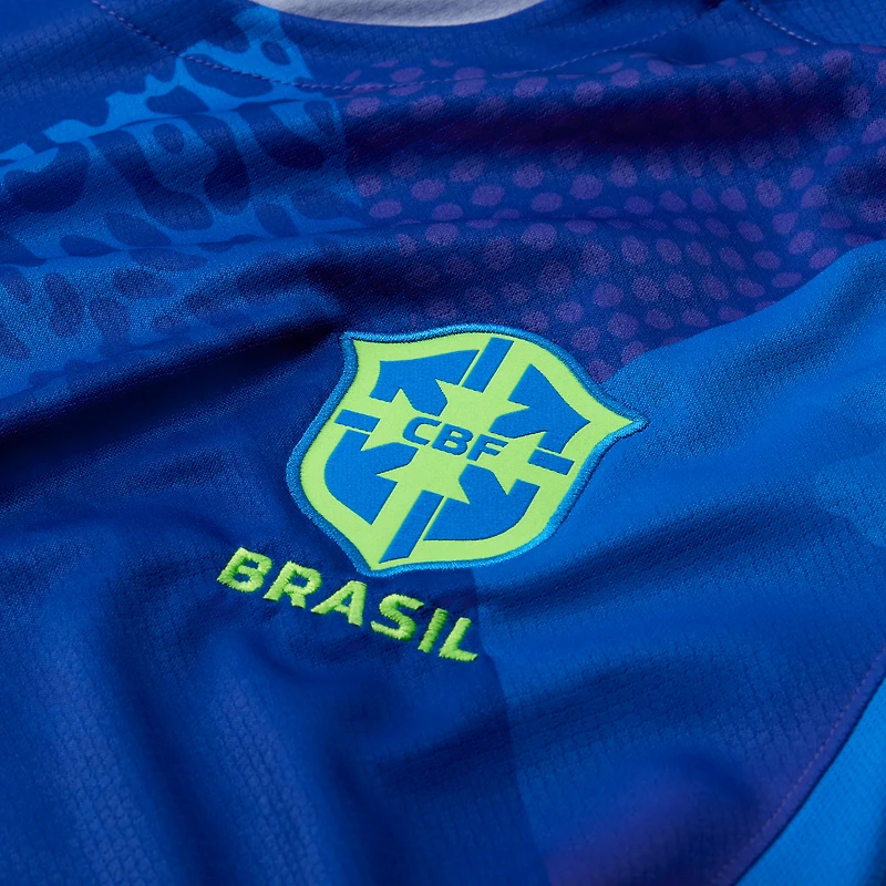 Maillot Nike bleu extérieur de l'équipe nationale féminine du Brésil 2025/26