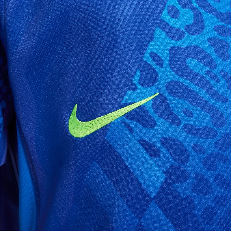 Maillot Nike bleu extérieur de l'équipe nationale féminine du Brésil 2025/26