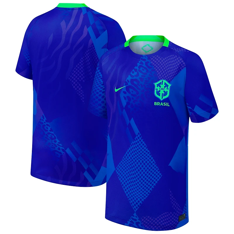 Maillot Nike bleu extérieur de l'équipe nationale féminine du Brésil 2025/26