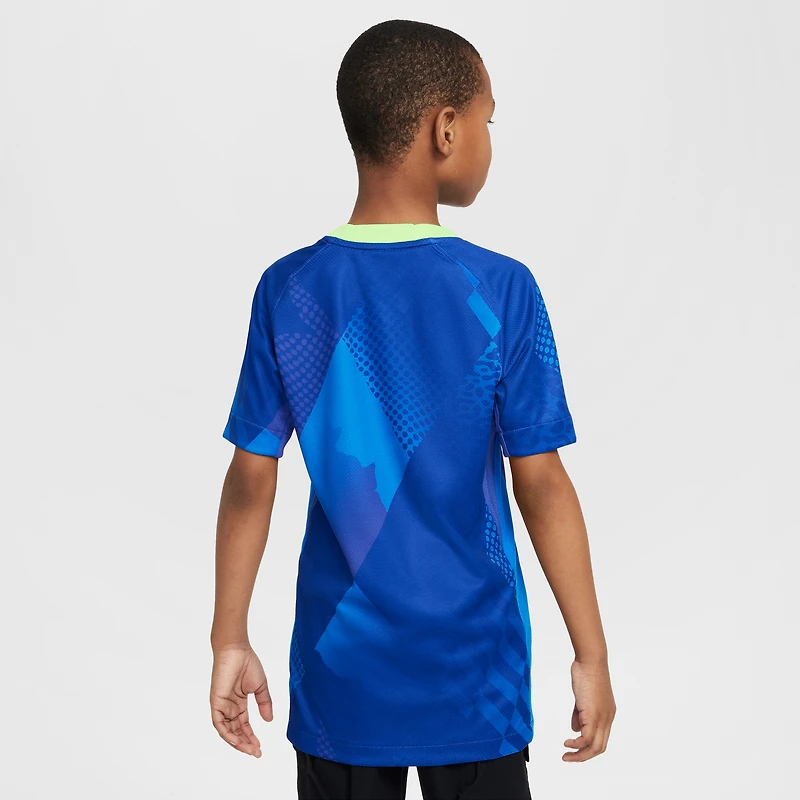 Maillot Nike bleu extérieur de l'équipe nationale féminine du Brésil 2025/26