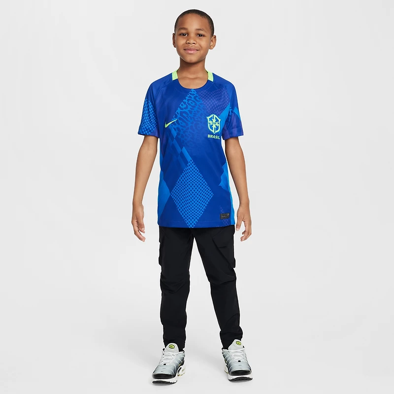 Maillot Nike bleu extérieur de l'équipe nationale féminine du Brésil 2025/26