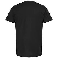T-shirt noir à damier pour homme avec nom et numéro de Brenden Queen