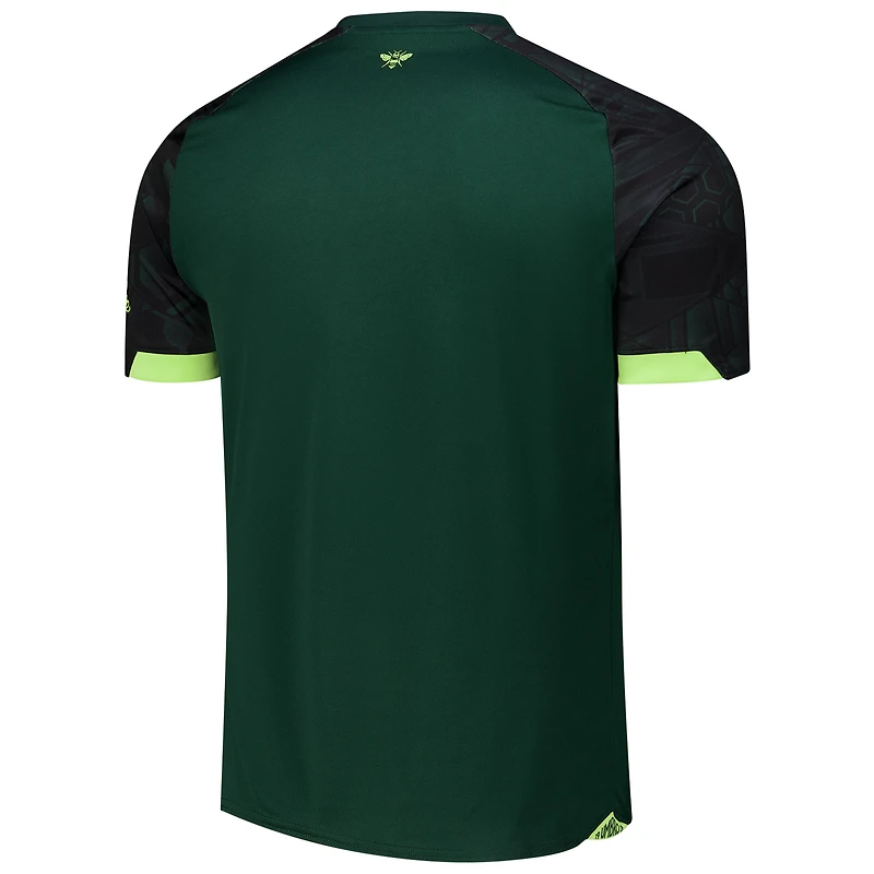 Men's Umbro Black/Green Brentford FC 2024/25 Third Replica Jersey