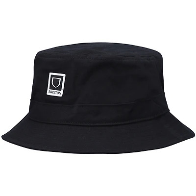 Men's Brixton Black Beta Packable Bucket Hat
