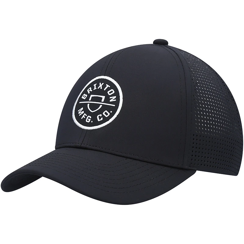 Casquette Snapback Brixton Black Crest X Trucker pour hommes