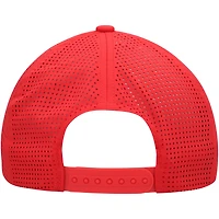 Men's Brixton Red Crest X Trucker Snapback Hat