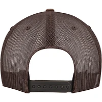 Men's Brown Brixton Grade Trucker Snapback Hat