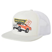 Casquette Snapback Netplus Trucker pour homme de couleur crème Brixton Barona