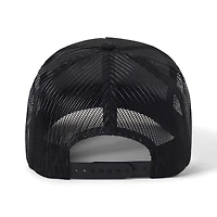 Unisex  Black Brixton Hubal NetPlus Adjustable Trucker Hat